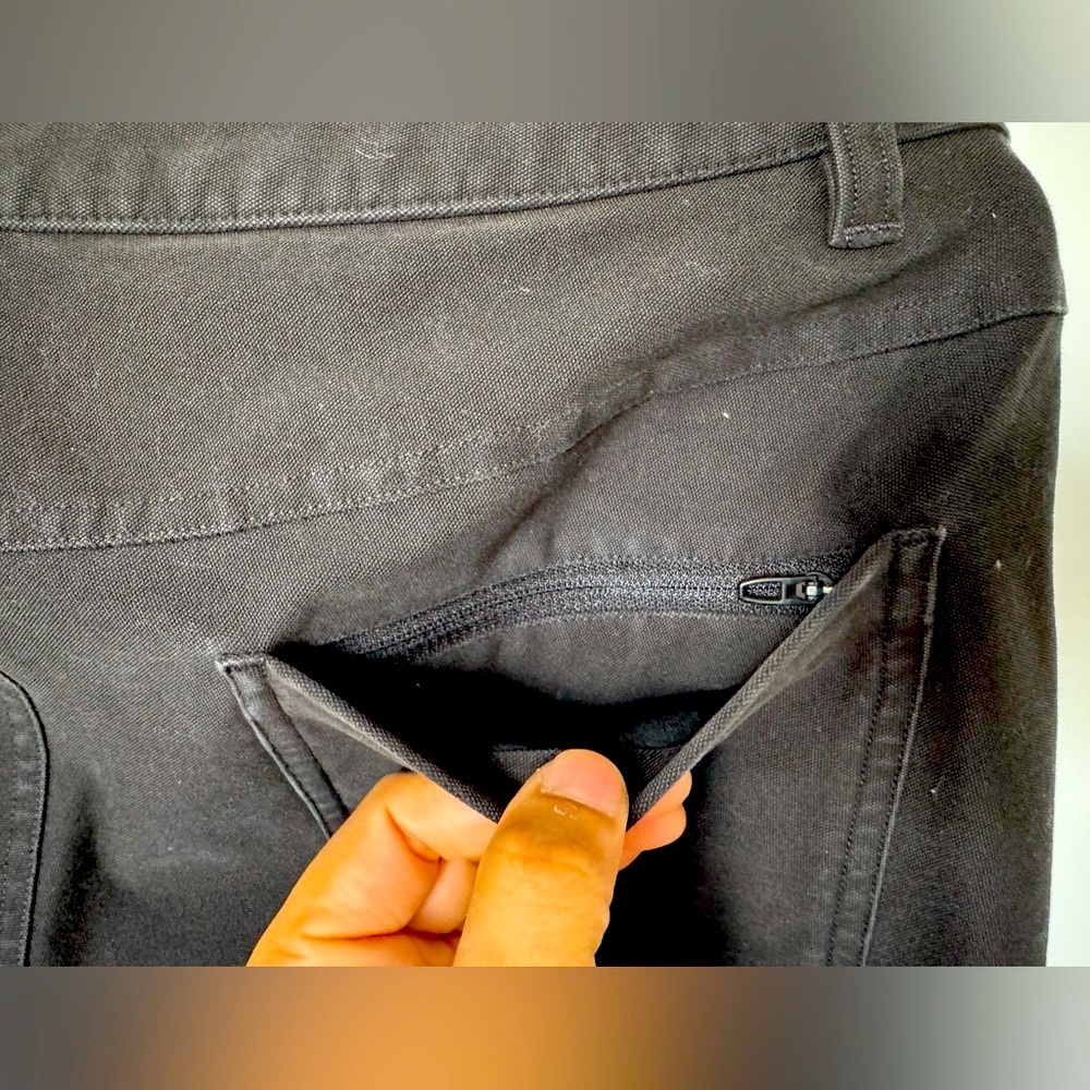 Lululemon ABC Pant Slim *Utilitech” Black 32 Pants - Picture 4 of 12